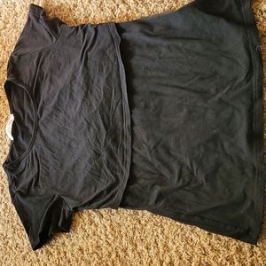 Latched Mama black nursing tee